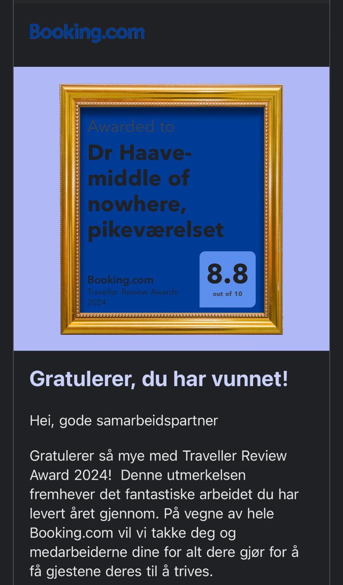 Dr Haave- Middle Of Nowhere, Pikevaerelset Sand  Екстериор снимка